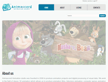 Tablet Screenshot of animaccord.com